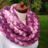 Nákrčník z kolekce "Batik" - "Rose"