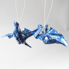 Drak mrak - Origami náušnice