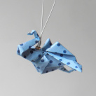 Dračí nebe - origami náušnice
