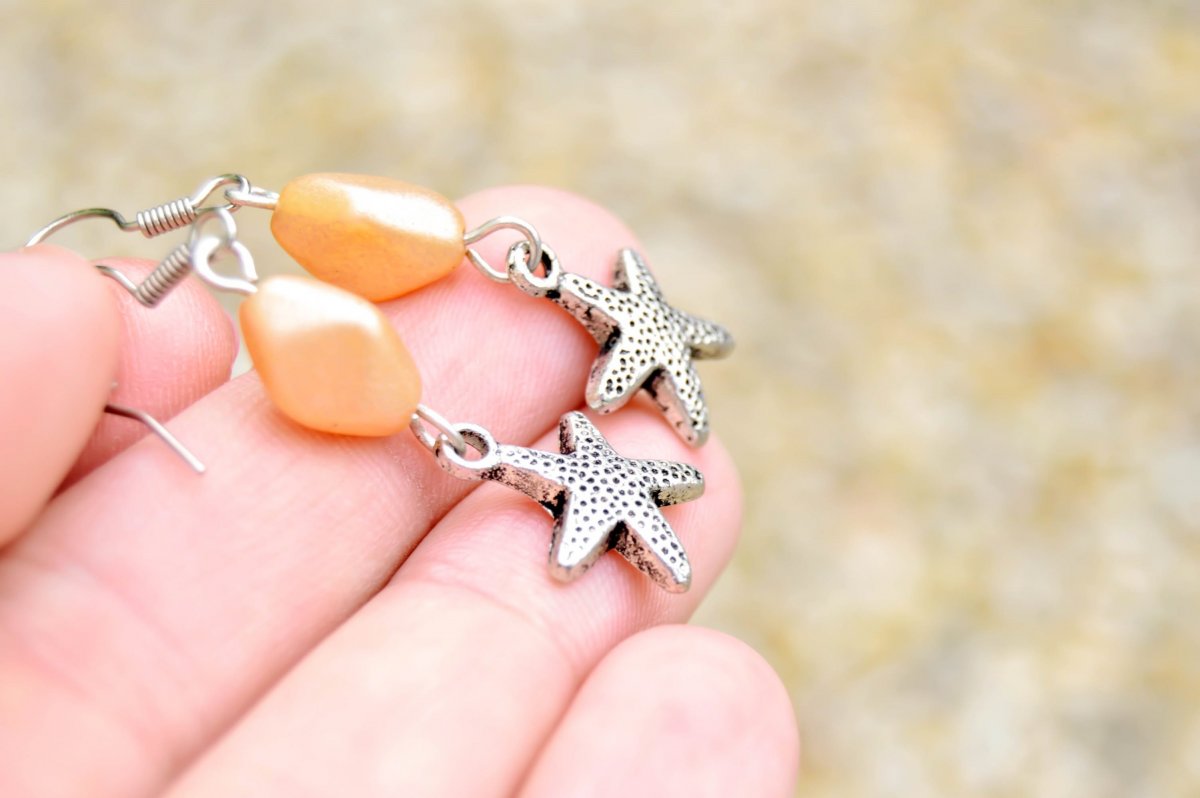 Právě z moře vytažené - náušnice