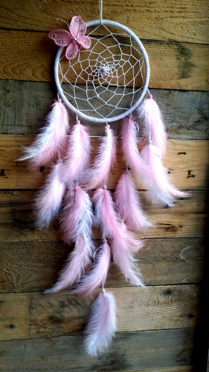 Lapač snů - Ružový motýľ 