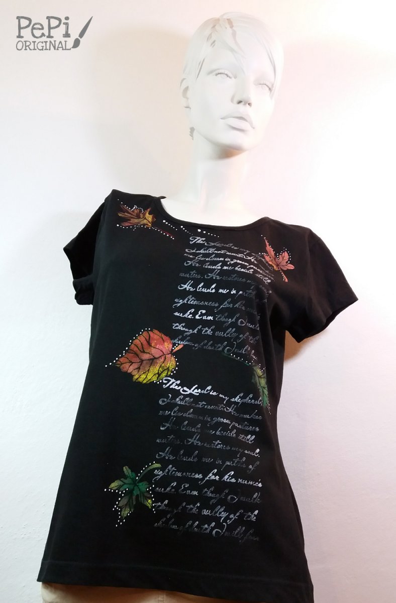 Ručně malované triko 