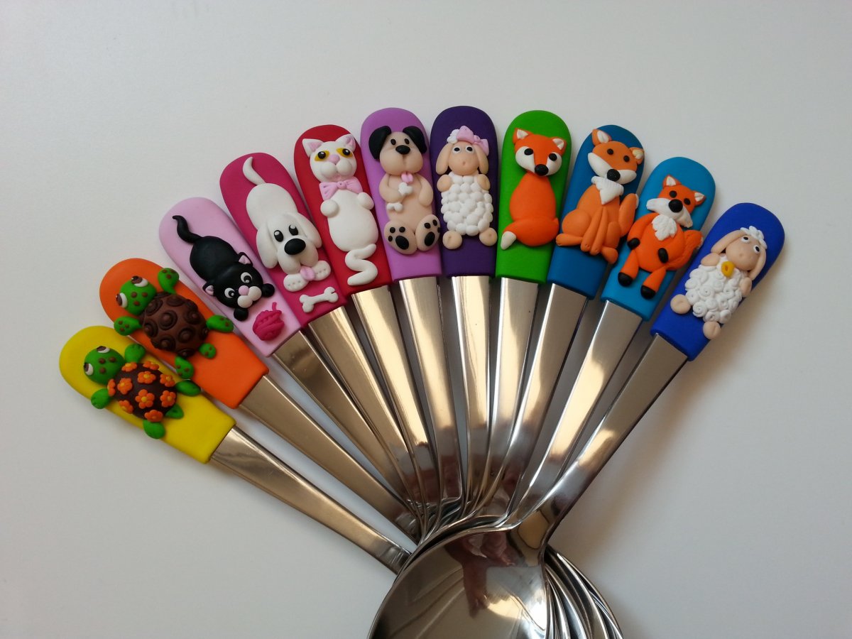 Lžičky se zvířátky III