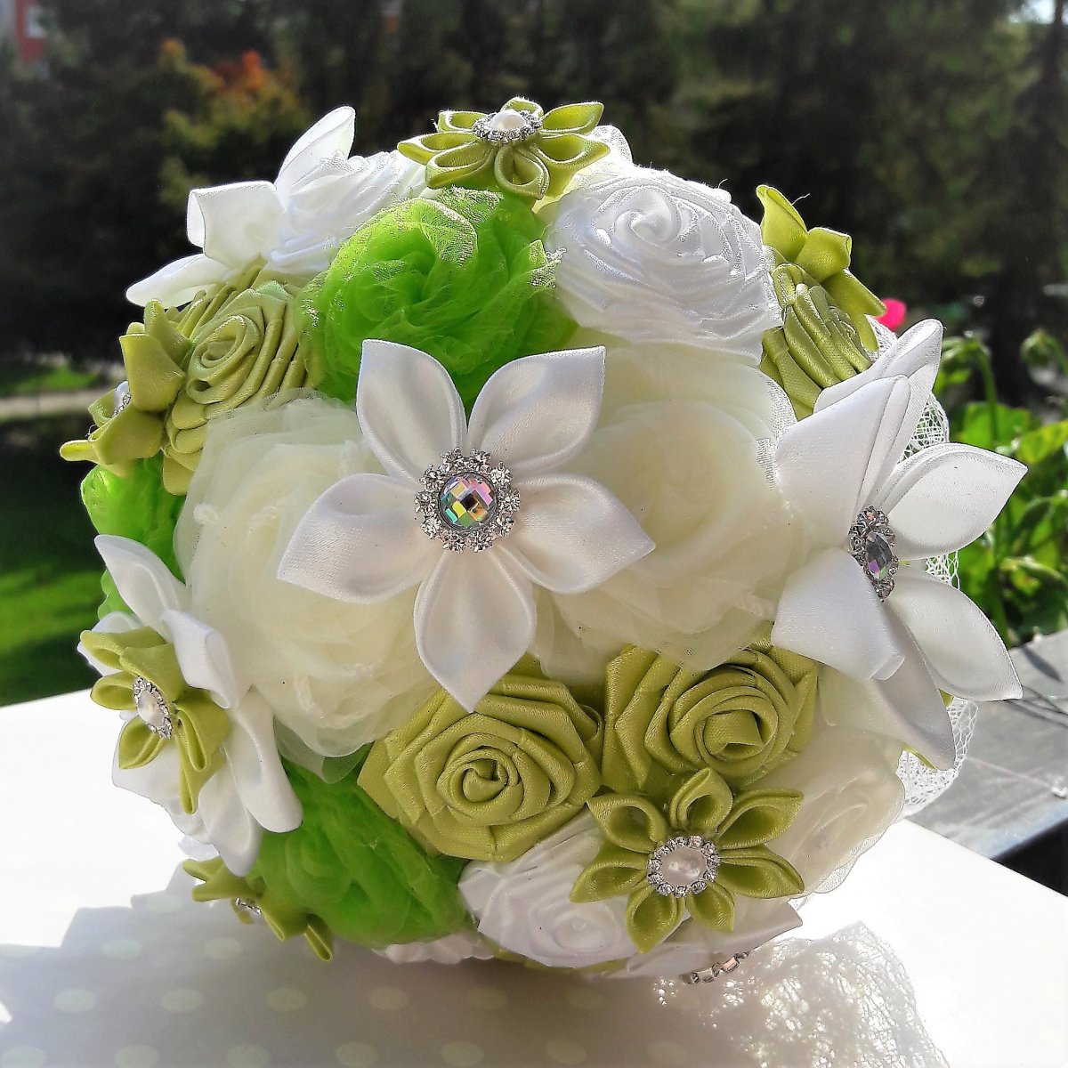 Princezna na hrášku - svatební kytice