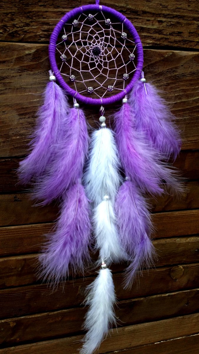 Lapač snů fialový