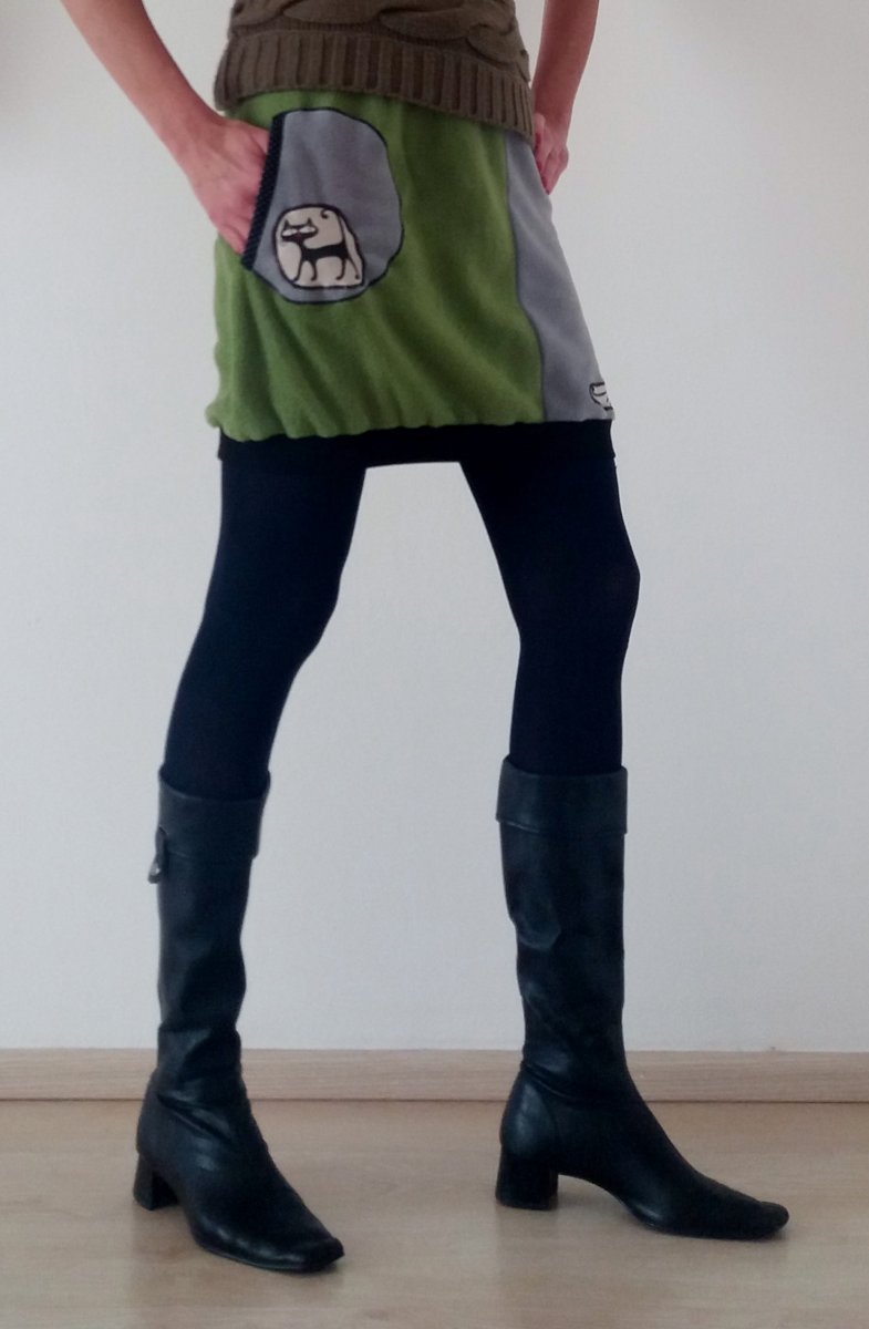 Flísová sukně KOČIČKOVÁ