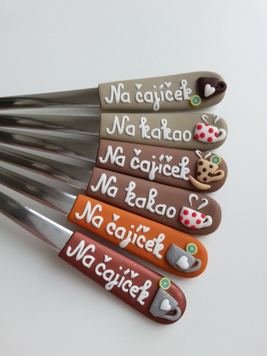 Na čajíček, kakao lžička 18cm