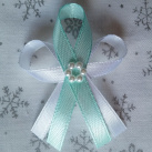 Mentolové svatební vývazky