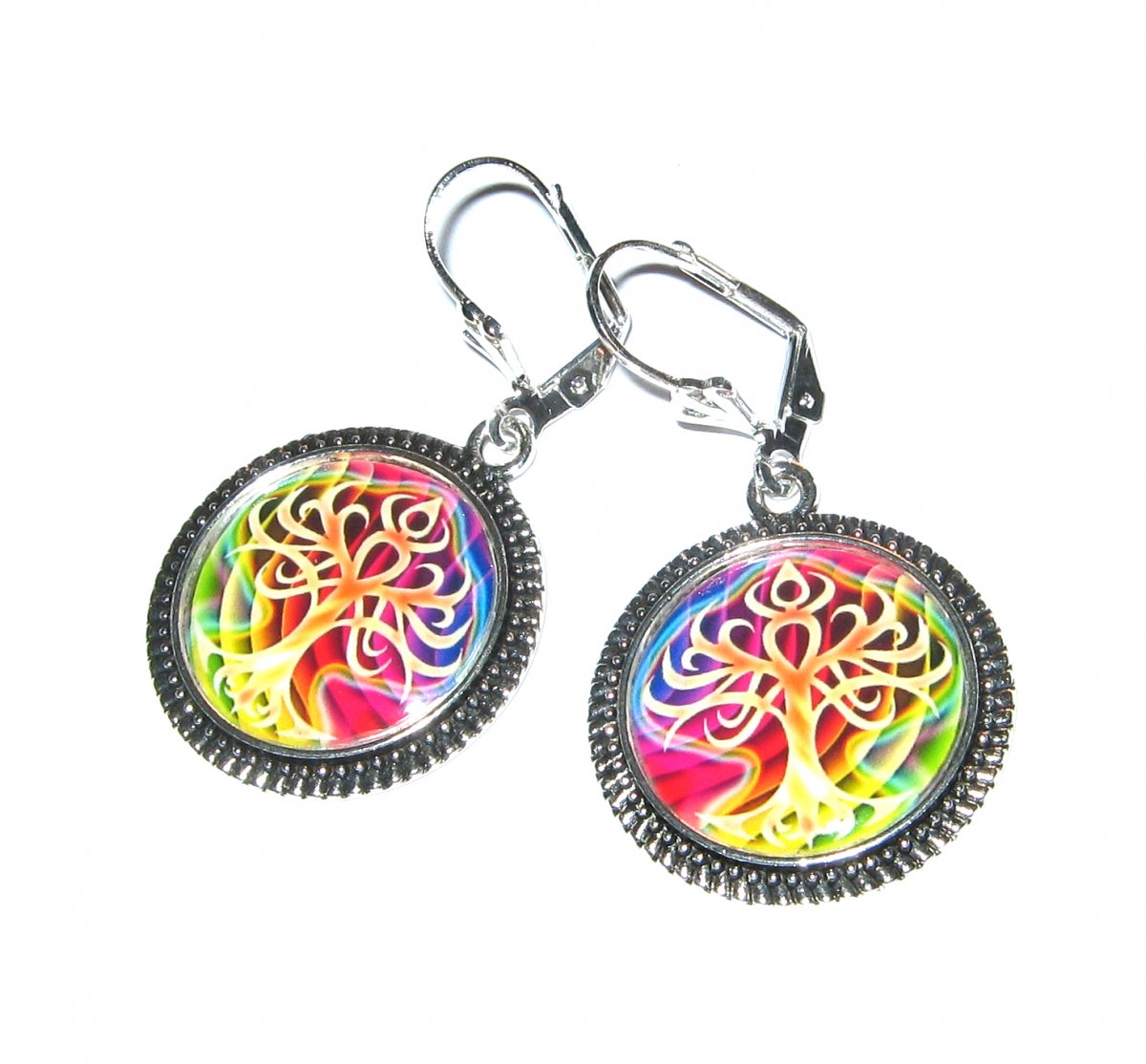 Náušnice ...Strom života a duha.