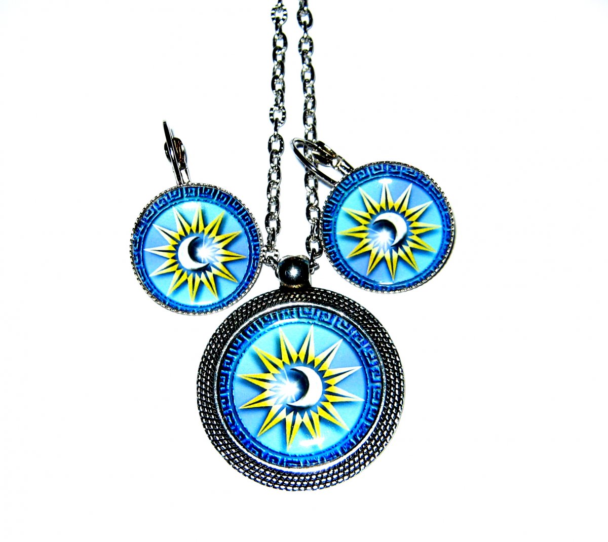 Slunce, měsíc, hvězdy-ochrana nebes. 