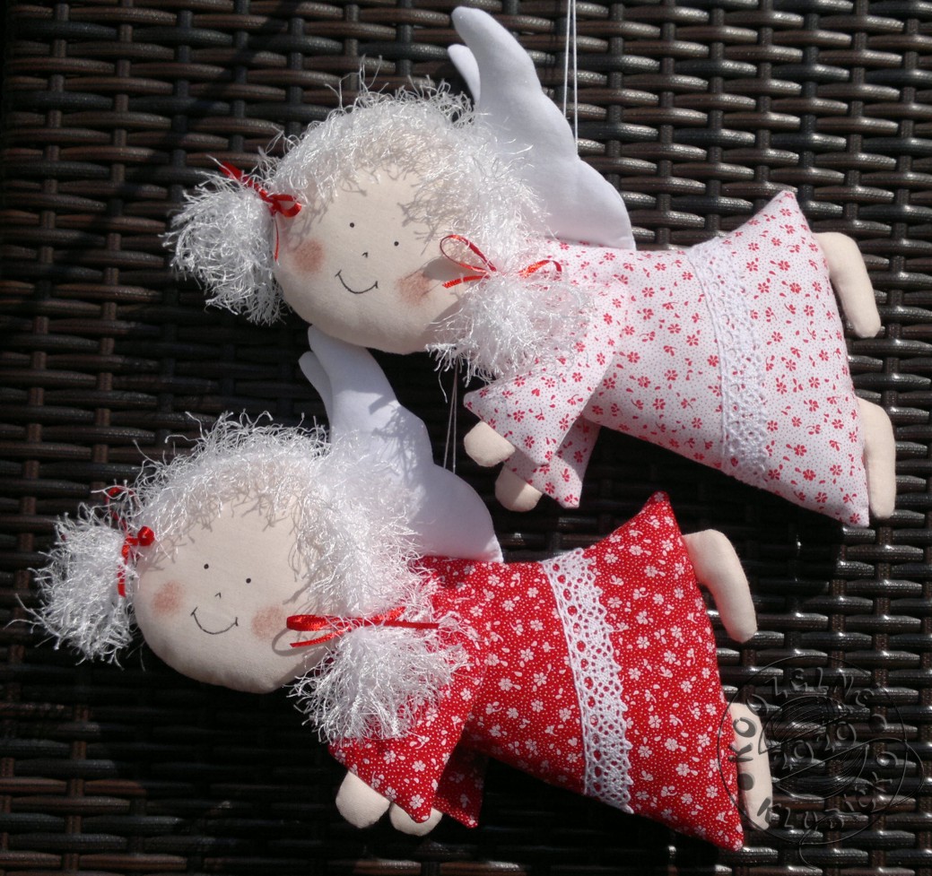 Andělka KYTIČKOVÁ - ČERVENÁ nebo BÍLÁ