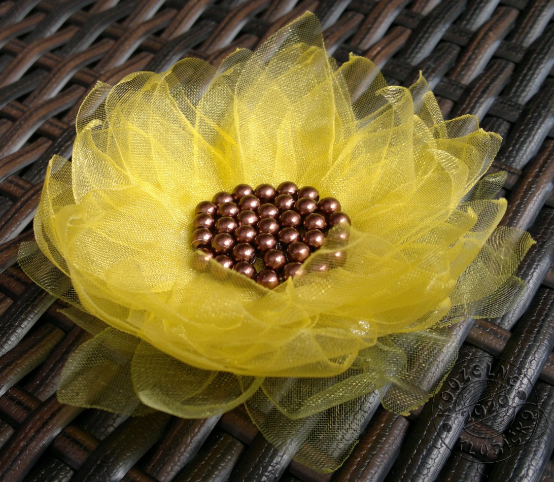 Brož/spona SLUNEČNICE