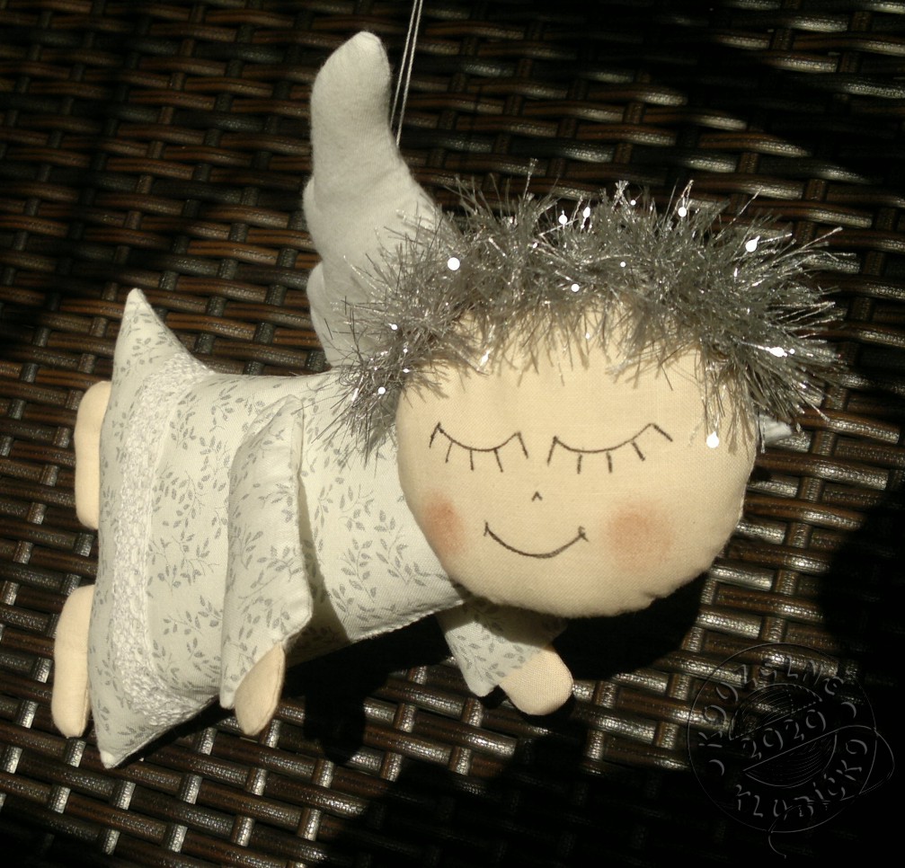 Anděl letící Stříbrnovlásek