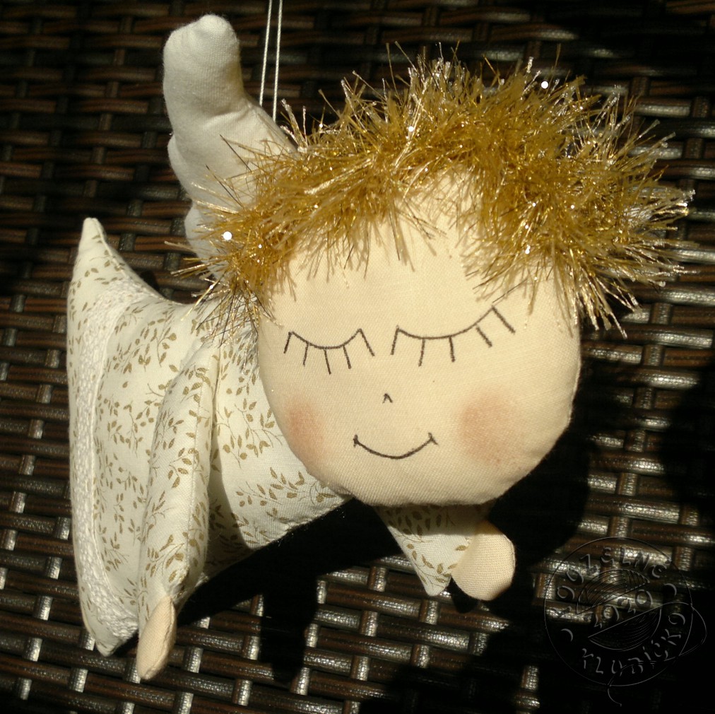 Anděl letící Zlatovlásek