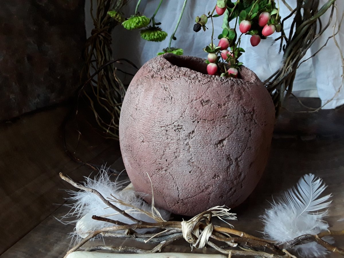 Betonová koule obal 