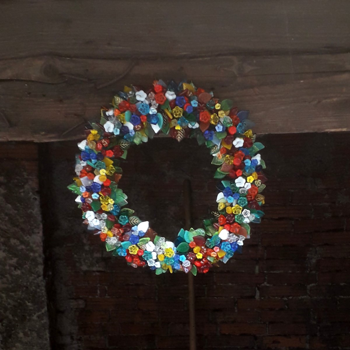 Drátovaný věnec - na objednávku