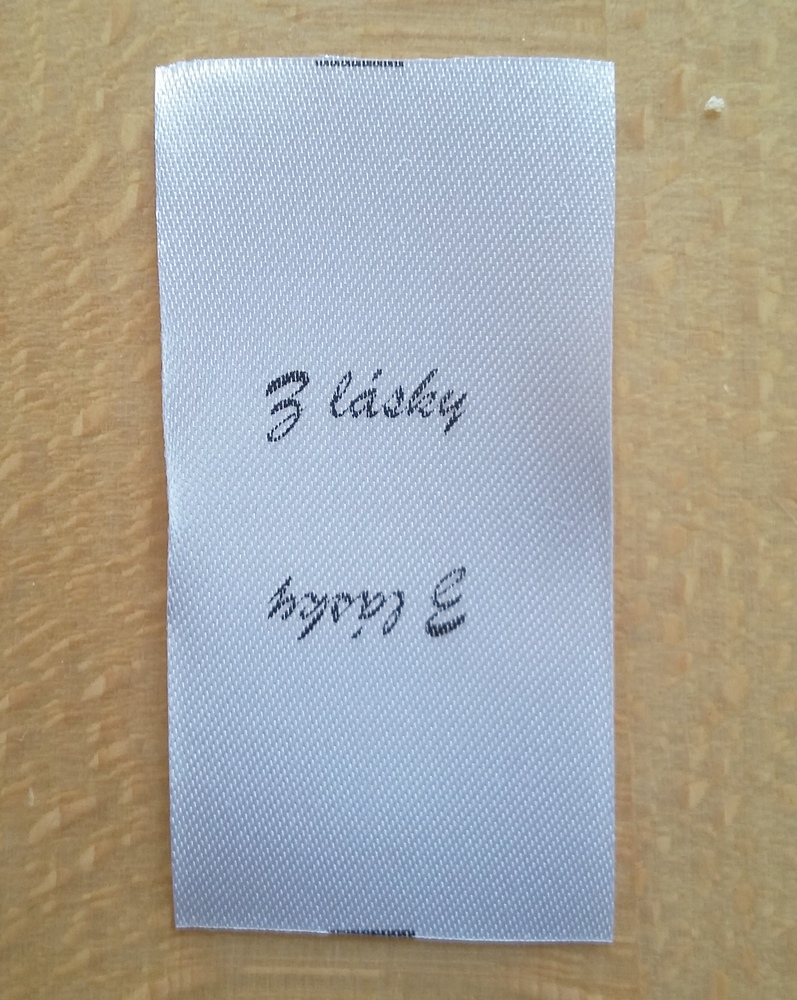 Štítek - z lásky - 10 ks