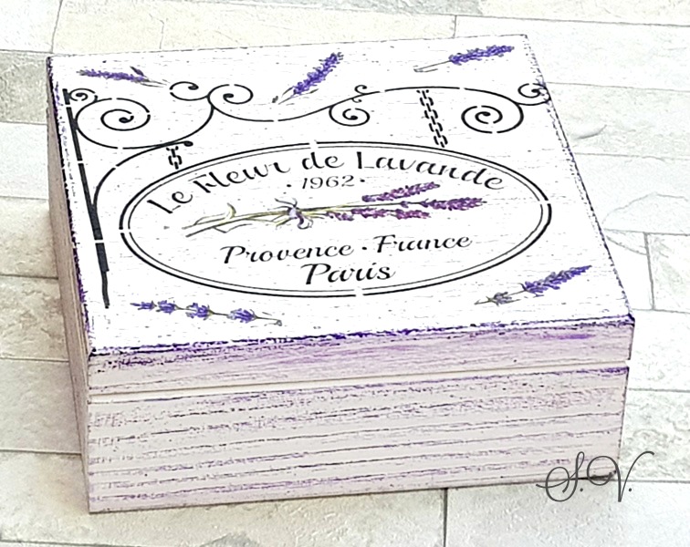 krabička na čaje - šperky