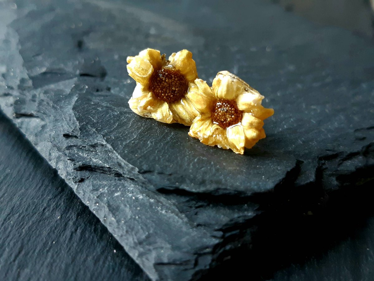 Sedmikrásky - náušnice