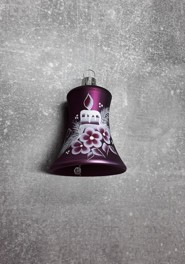 Vánoční ozdoby, baňky, kouličky, zvoneček