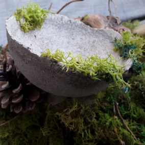 Beton-mistička " Lišejník "