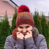 Souprava čepice a nákrčníku