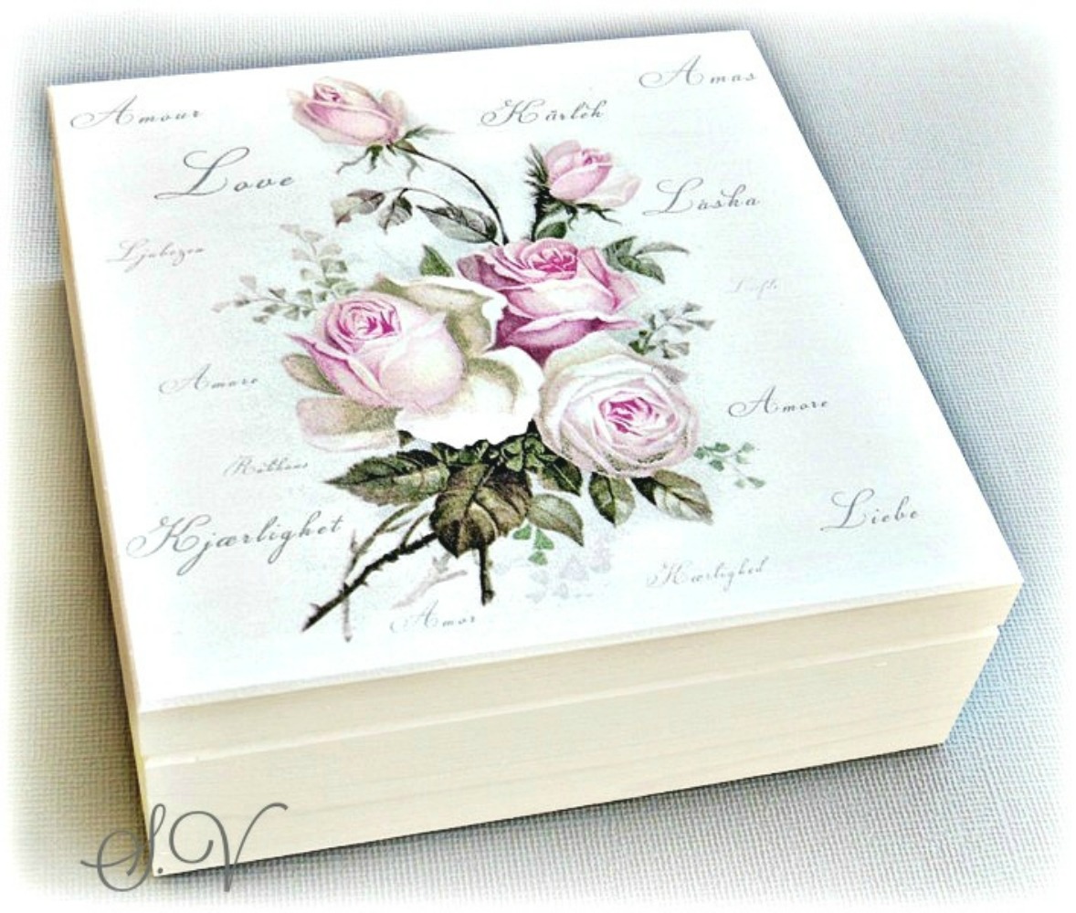 krabička na čaje - šperky