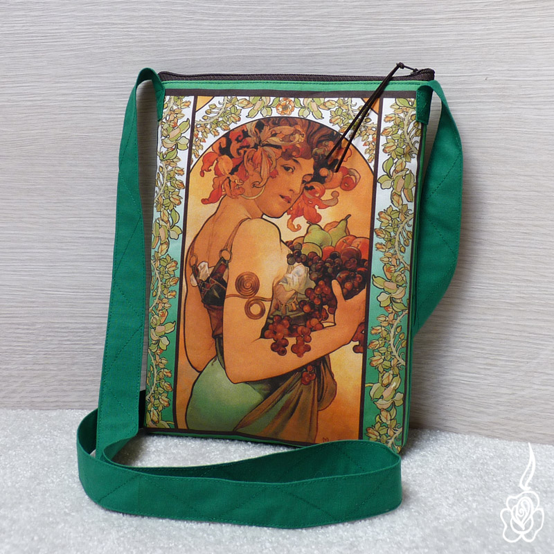 Taštička Alfons Mucha - Ovoce