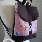 Batoh - srneček s hnědou - PRETTY