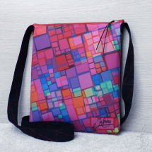 Originální taška s barevným vzorem - Wendy