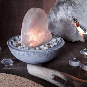 Svícen " SRDCE V BETONU "