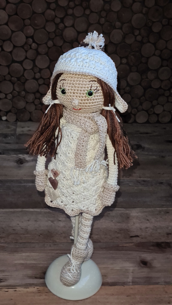 Vánoční panenka - návod