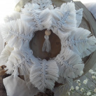 Macramé věneček "Peříčko"