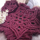 Prostírání macramé mandala "1+3"