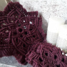 Prostírání macramé mandala "1+3"