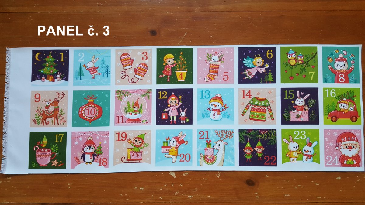 Panel na adventní kalendář č. 3