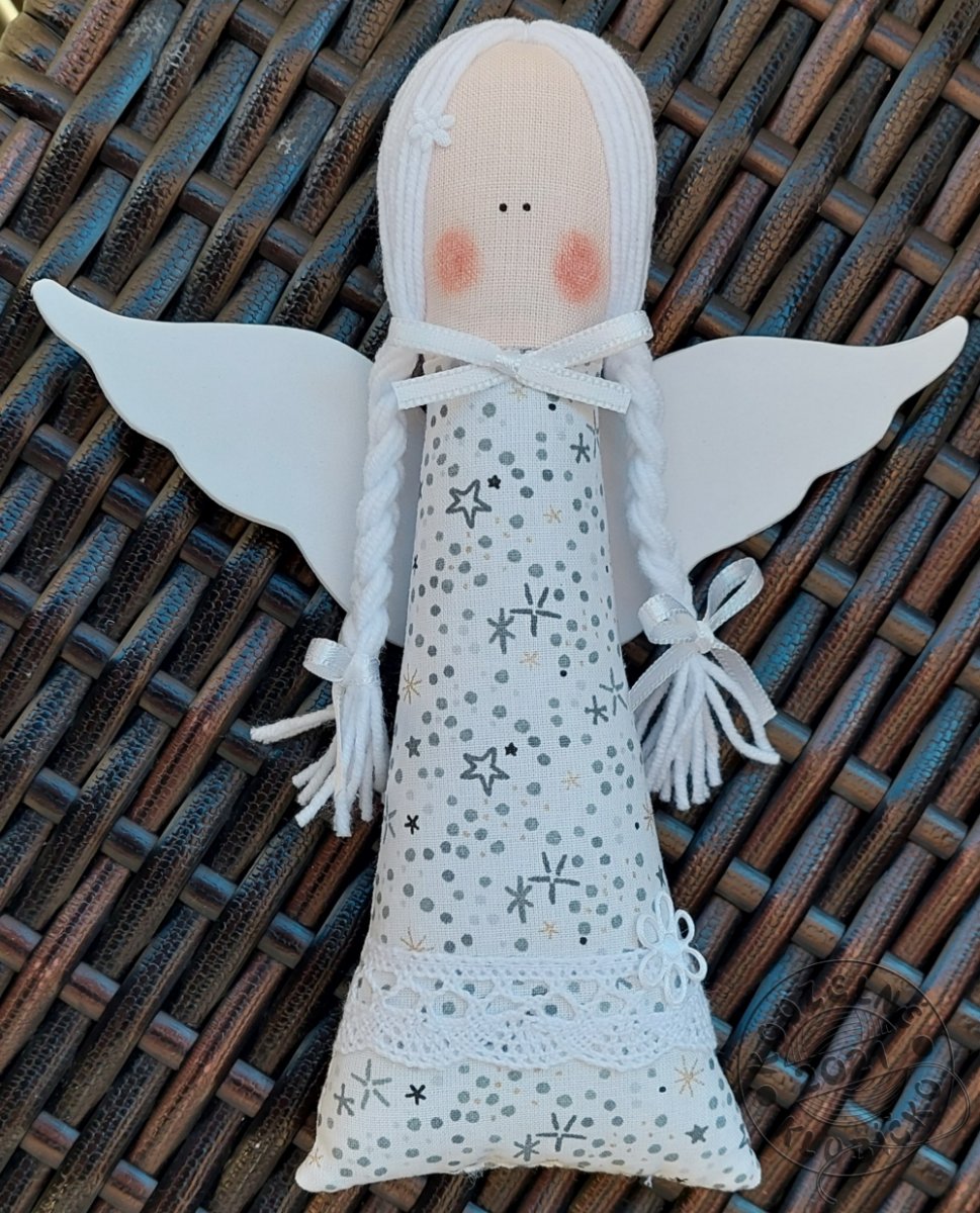 Andělka -  ŠEDÉ HVĚZDIČKY A PUNTÍKY