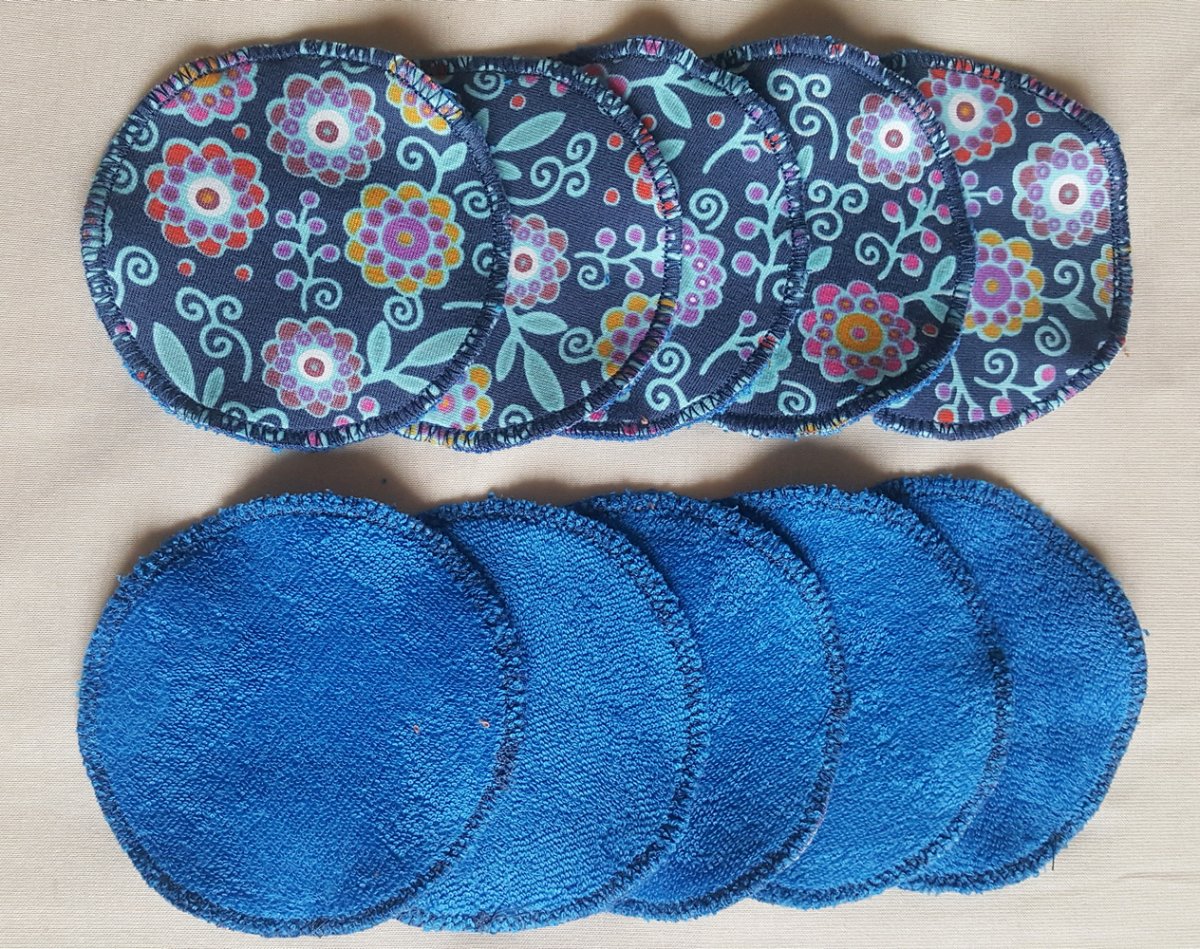 Odličovací tampony 3vrtstvé - 10 ks