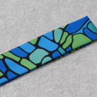 Elastická čelenka - modrozelená