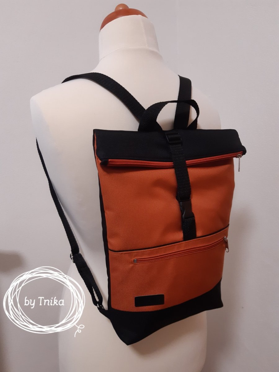 Batoh střední - skořice - FLIP