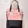 Velká taška crossbody - BONNY 05 s koženkou