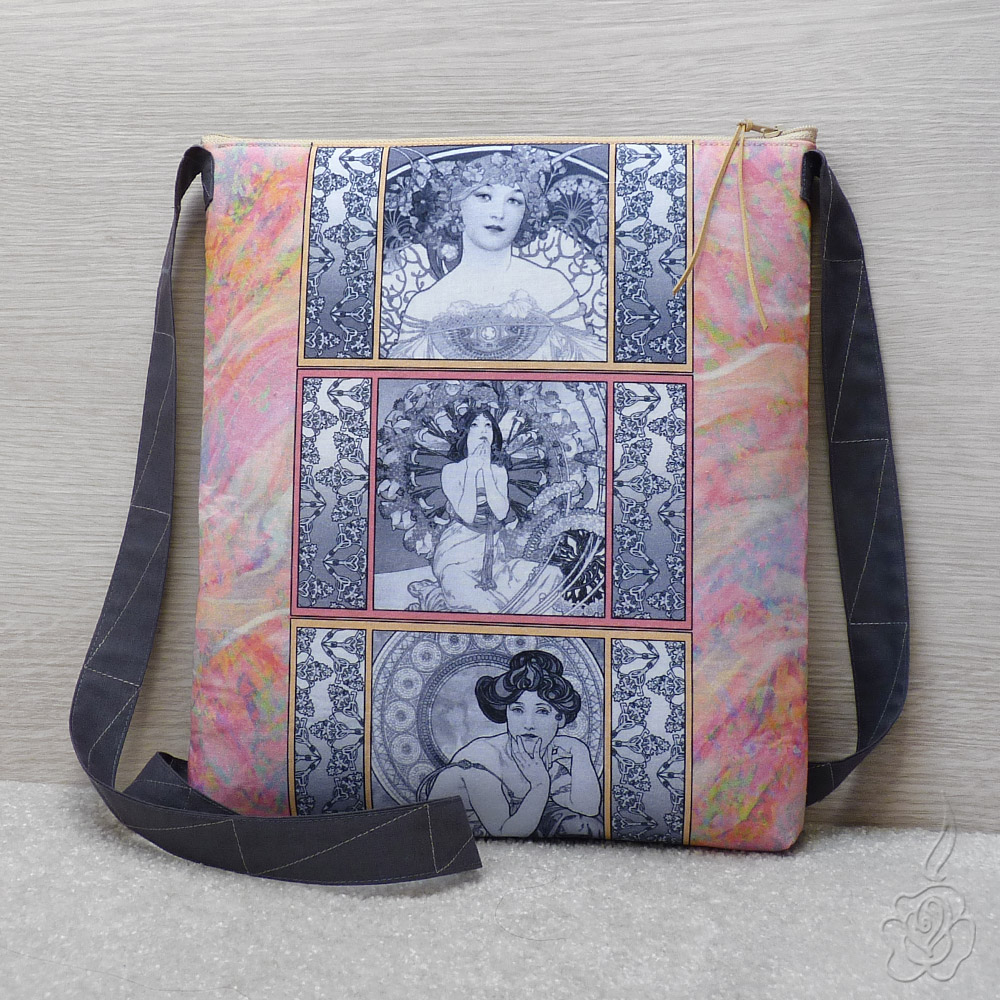 Barevná taška Alfons Mucha 