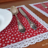Andělská křídla s bílou krajkou 14,5 cm