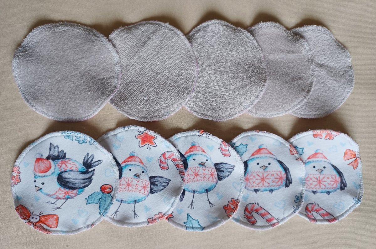 Odličovací tampony 3vrtstvé - 10 ks