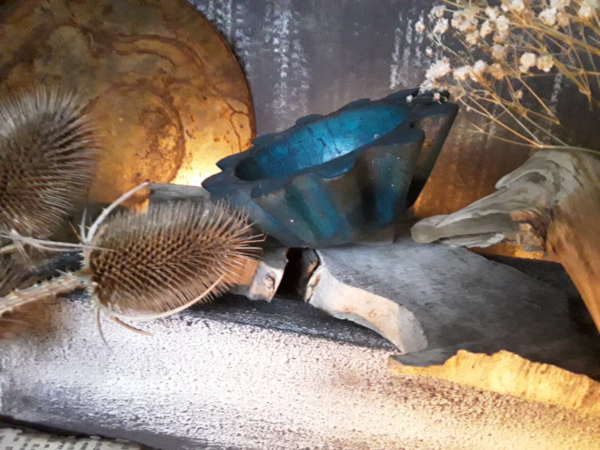 Mistička dekorativní-beton "Bábovička"