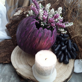 Betonový obal " Fialová+magenta "