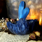 Betonová skořepina " Modrá navy+černá"