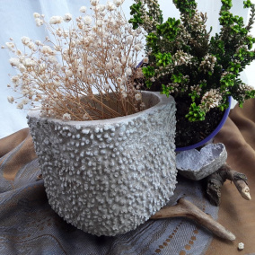 Betonový obal " Modelovaná struktura "