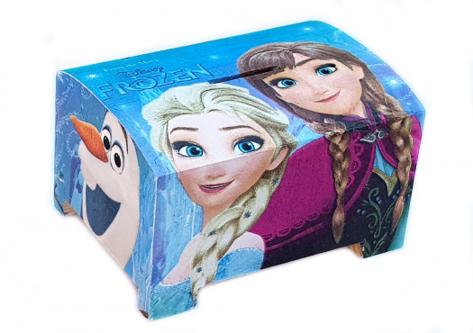 dřevěná pokladnička Anna a Elsa