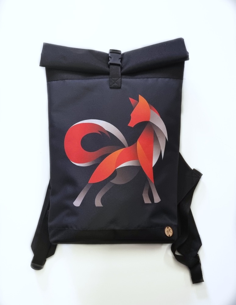 Rlovací batoh liška